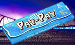 Papel Pay-Pay azul ultrafino